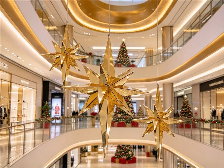 Acrylic Star Ceiling Decorations For Christmas suppliers Acrylic Star Ceiling Decorations For Christmas suppliers