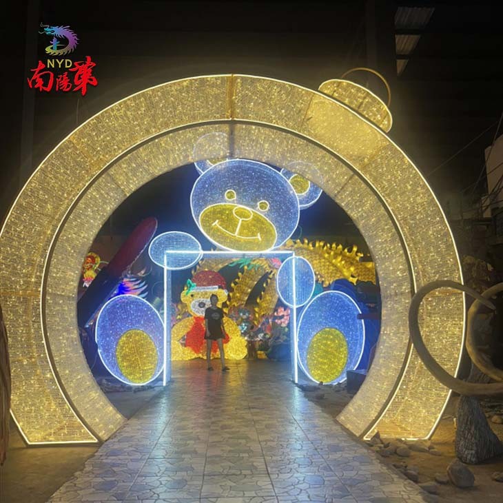 Low Price Christmas Decorative LED Arch Light Tunnel
