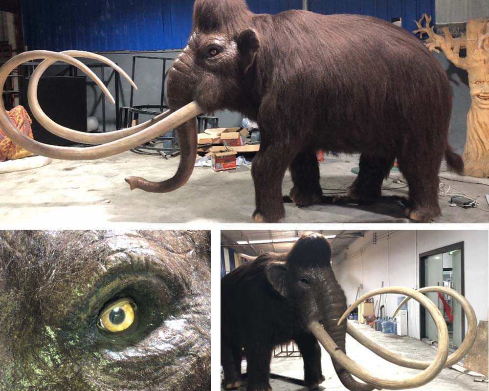 Mammoth Animatronic Animals in Stock Mammoth Animatronic Animals in Stock