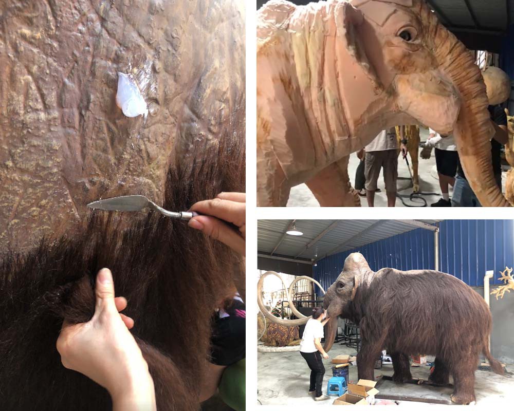 Mammoth Animatronic Animals Factory Mammoth Animatronic Animals Factory